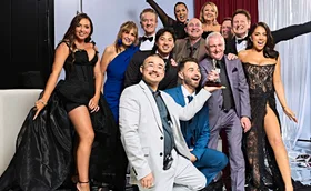 The Travel Guides team celebrates four huge Logies wins in a row