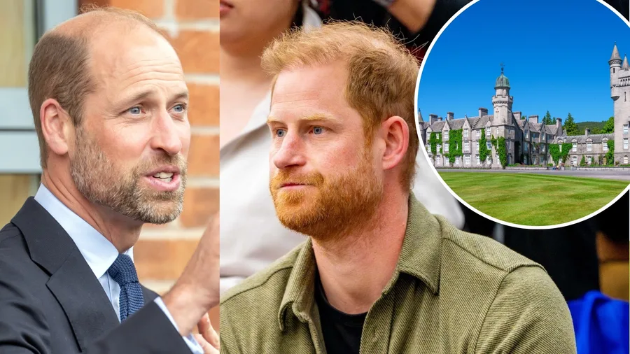 William and Harry are set to come face to face at Balmoral