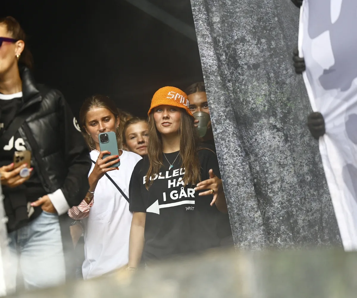 Prince Christian's sister Princess Isabella was also at the festival and is believed to be friends with his new girlfriend. (Image: MEGA)