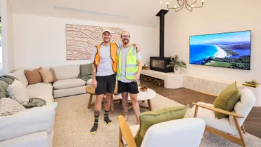 All of the week five living and dining room reveals shown on The Block 2025