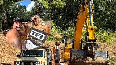 EXCLUSIVE: The Block’s Karstan and Maxine sell everything to buy “$1.2 million dollar weed-infested, muddy block of land” in Byron Bay!