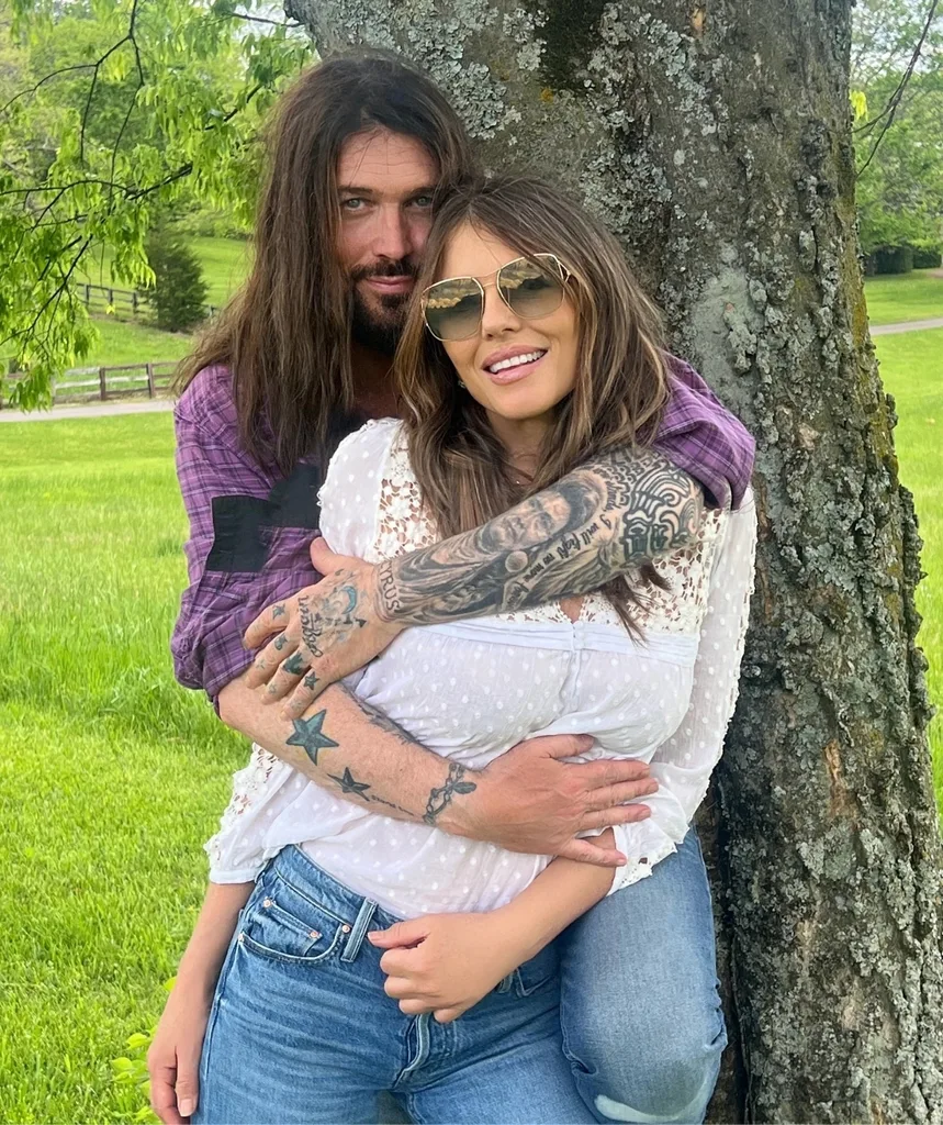 Liz Hurley and Billy Ray Cyrus
