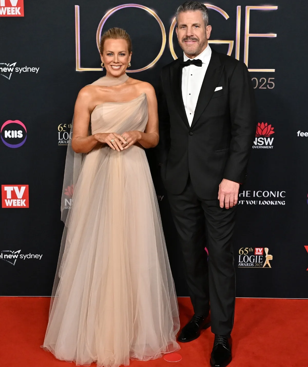 Dazzling duo! Barry says Sam has been a great mentor to him. (Image: Getty)