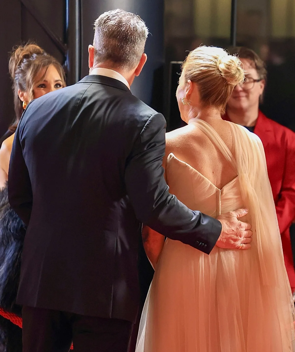 Bear described The Golden Bachelor's Sam as "absolutely beautiful" at The Logies. (Image: Getty)