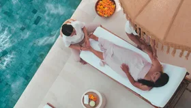 Bali retreat foot massage spa and self care day