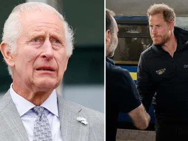 King Charles and Prince Harry