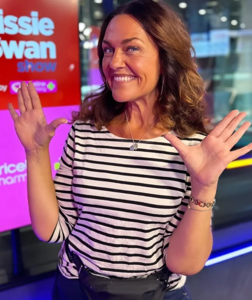 Chrissie Swan on her radio show - The Chrissie Swan Show.