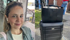 This $55 suitcase is going viral, so I tried it, and I have… thoughts.