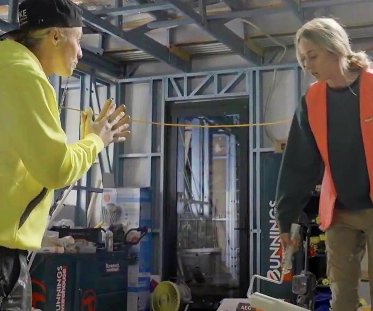 Han and Can are at war with each other this week on The Block.