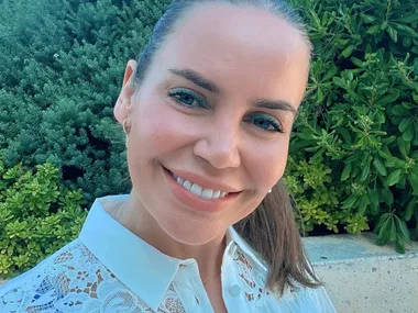 Jelena Dokic on her own and with her boyfriend