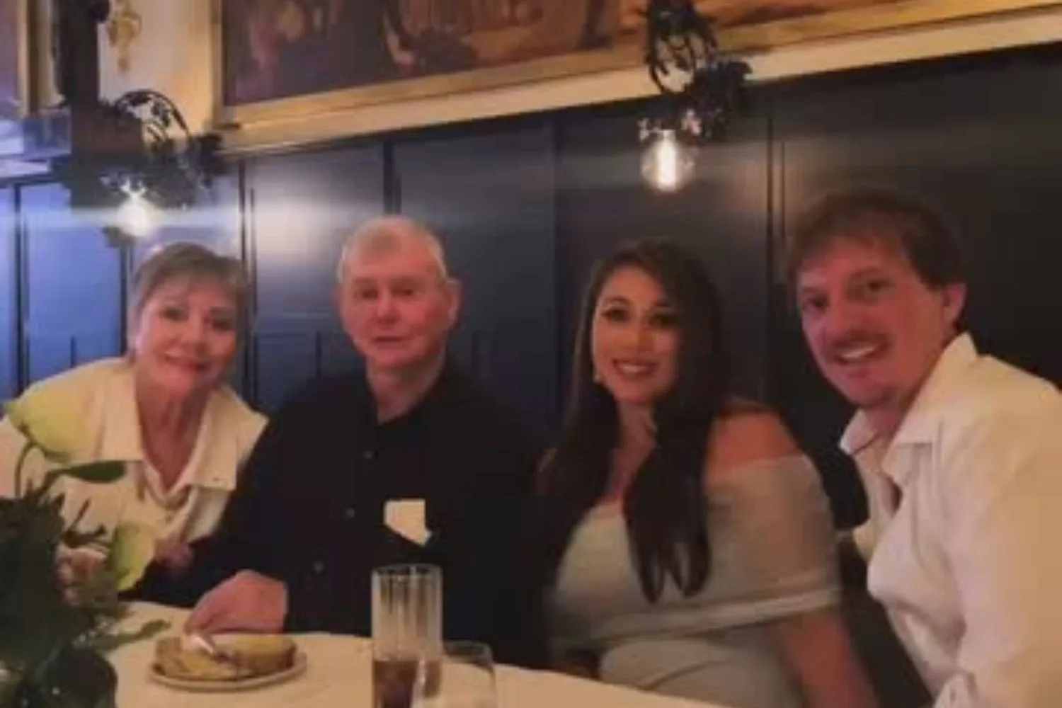 James Farnham with his dad John Farnman and his mum Jill