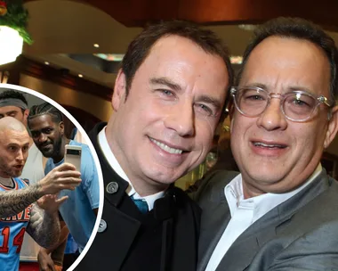 John Travolta and Tom Hanks