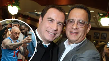 John Travolta and Tom Hanks