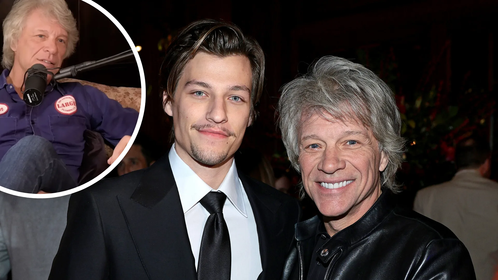 Jon Bon Jovi and son Jake