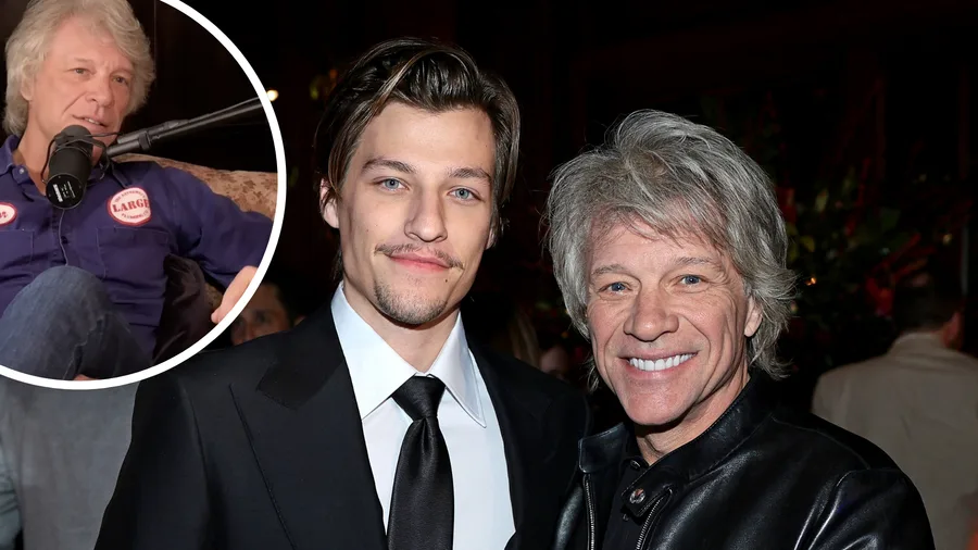 Jon Bon Jovi and son Jake