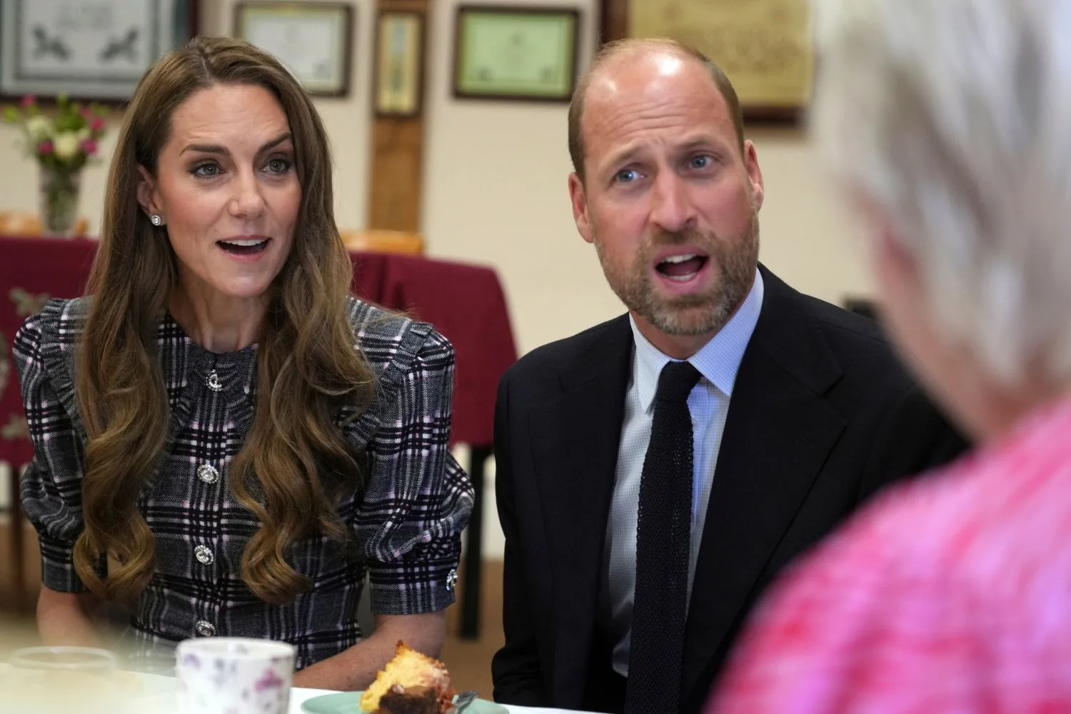 Kate Princess of Wales shows off darker hair after briefly going blonder