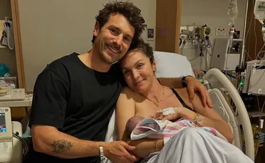 Laura Byrne and Matty J have welcomed baby number three: “Third time really is a charm”