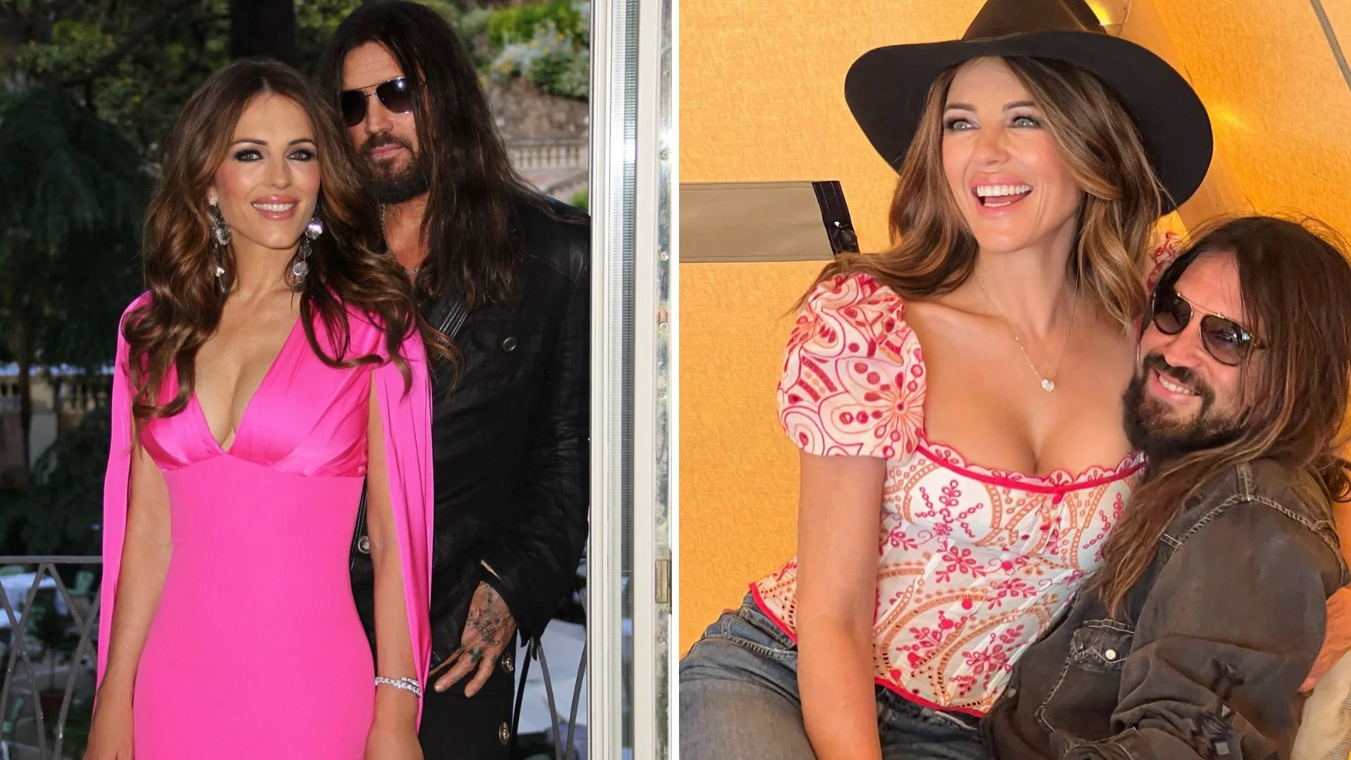 Liz Hurley and Billy Ray Cyrus