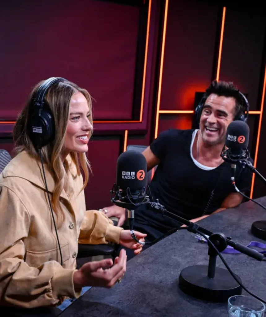 Margot Robbie on radio show