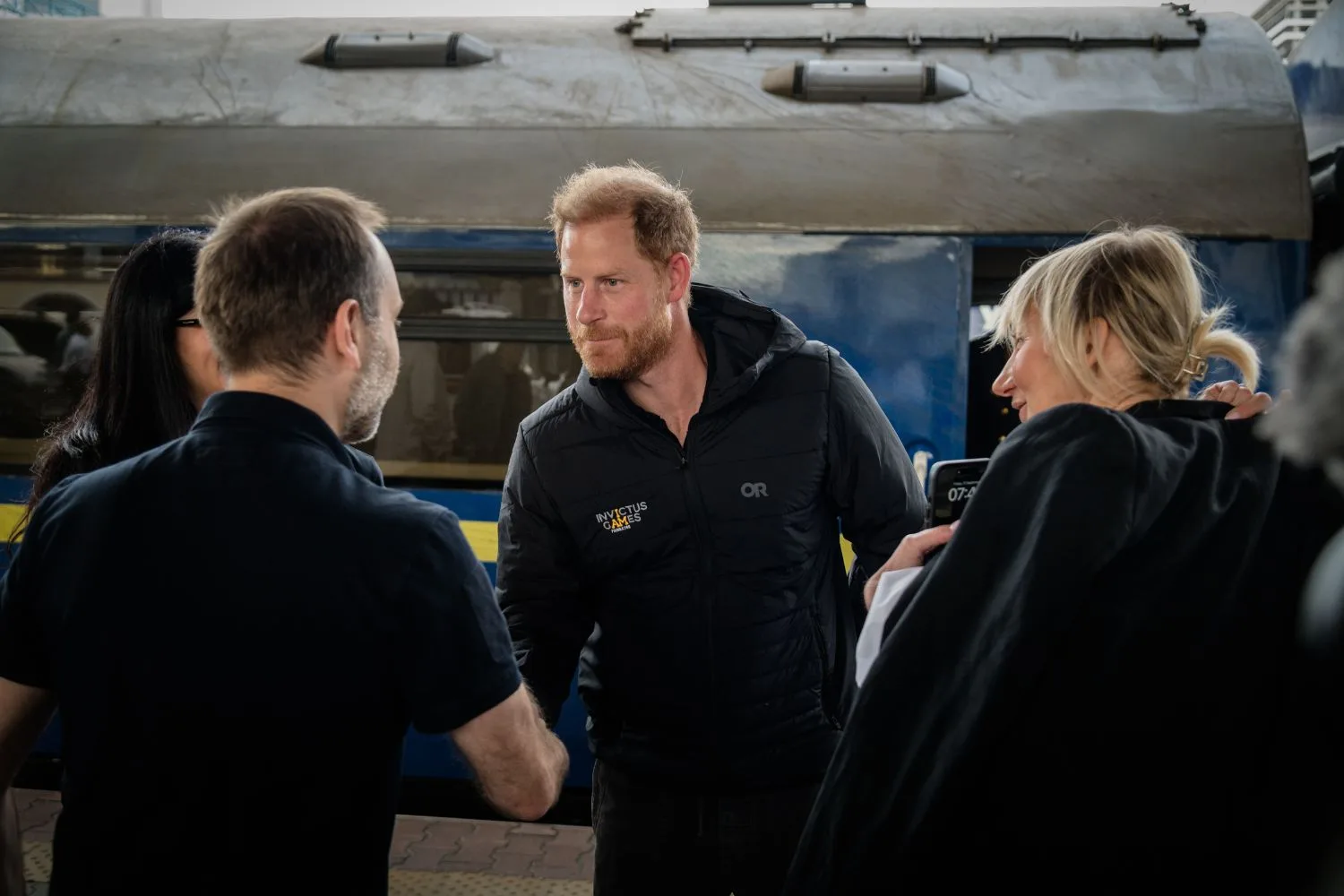Prince Harry in Ukraine