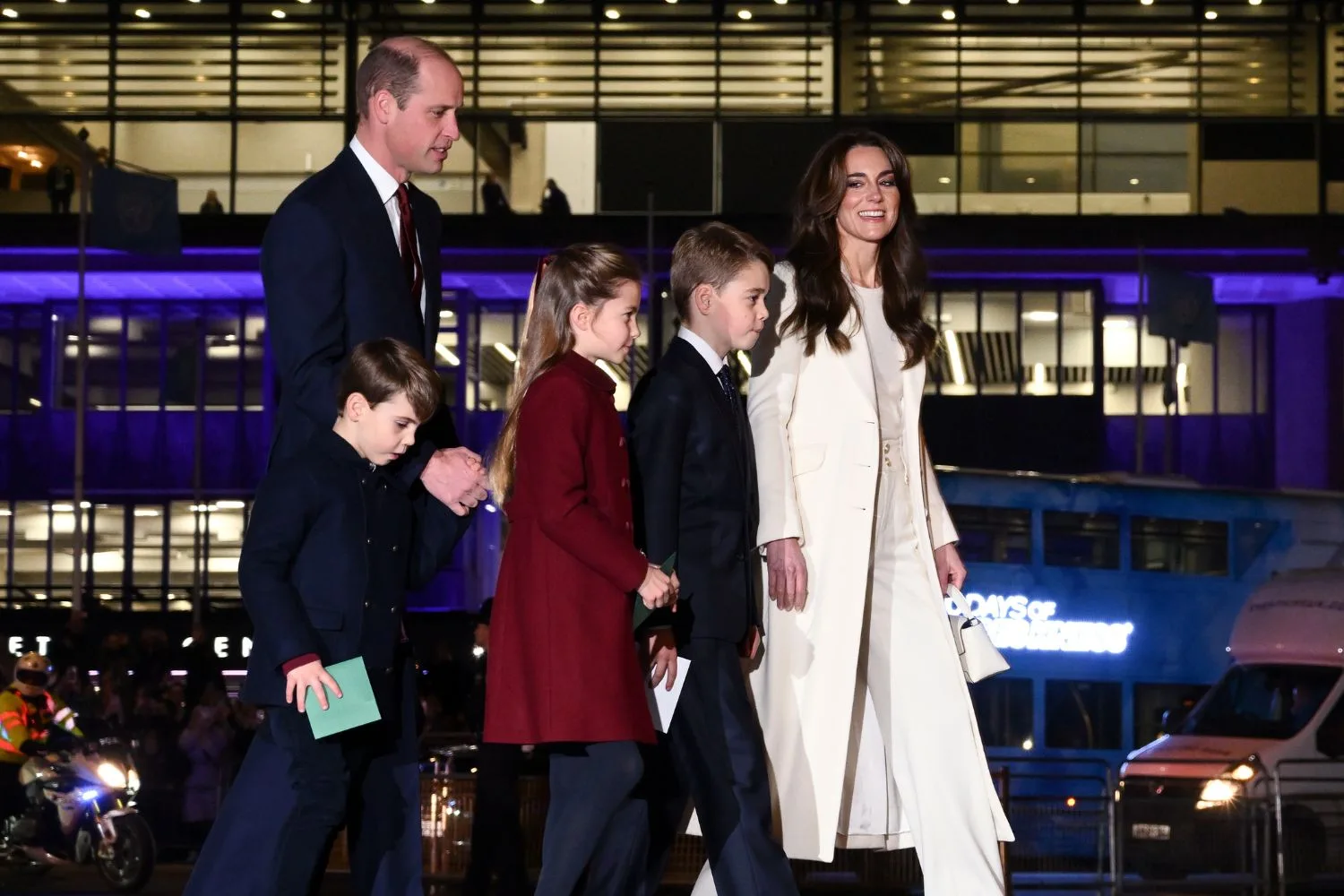 Prince William, Kate and the children