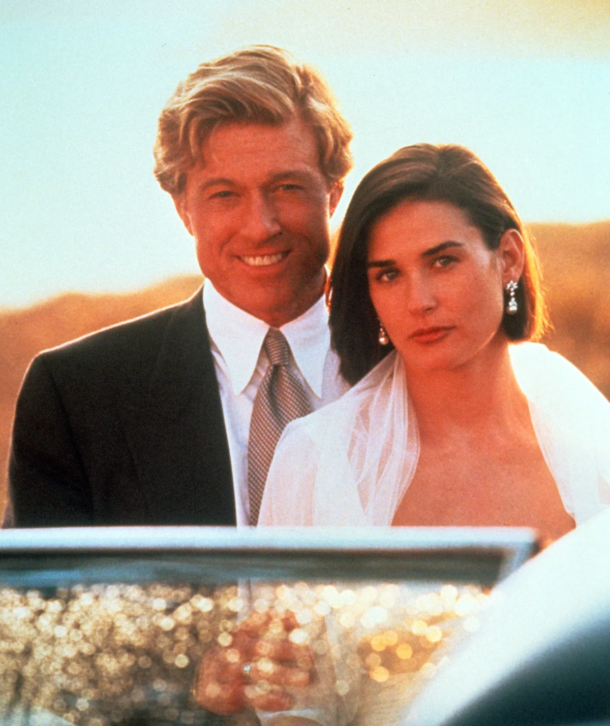 Robert Redford and Demi Moore. 
