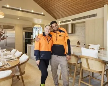 The Block's Mitch and Mark and Britt and Taz