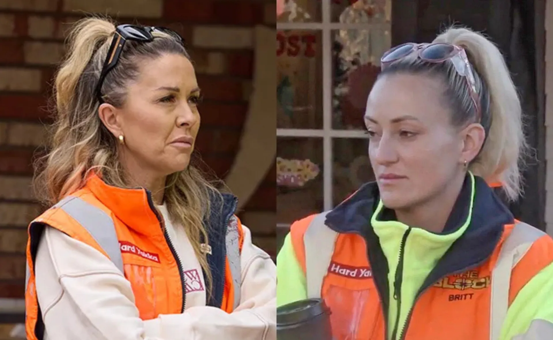 The block's Tazz and Brit