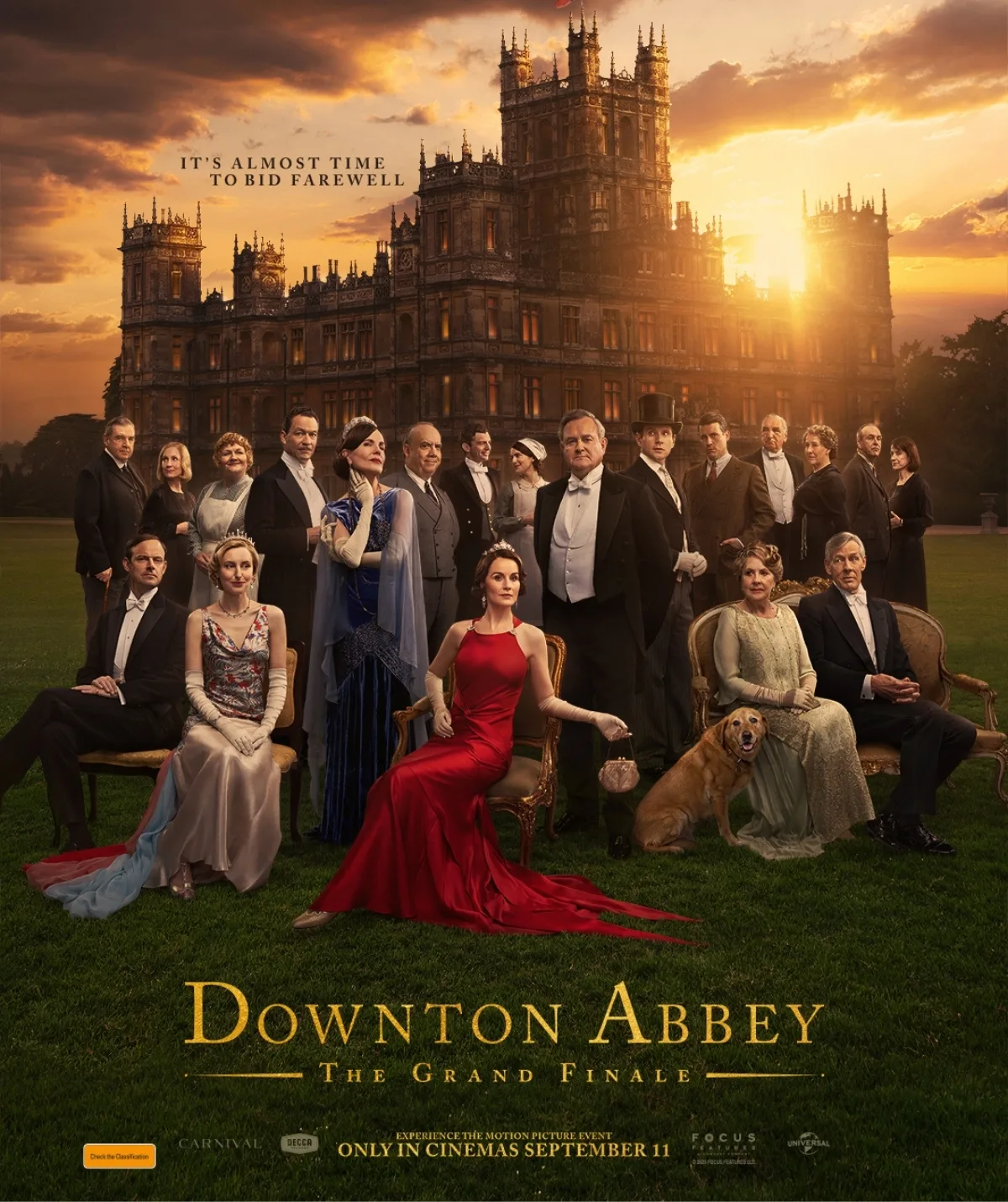 Downton Abbey: The Grand Finale is in cinemas September 11 (Credit: Focus Features)