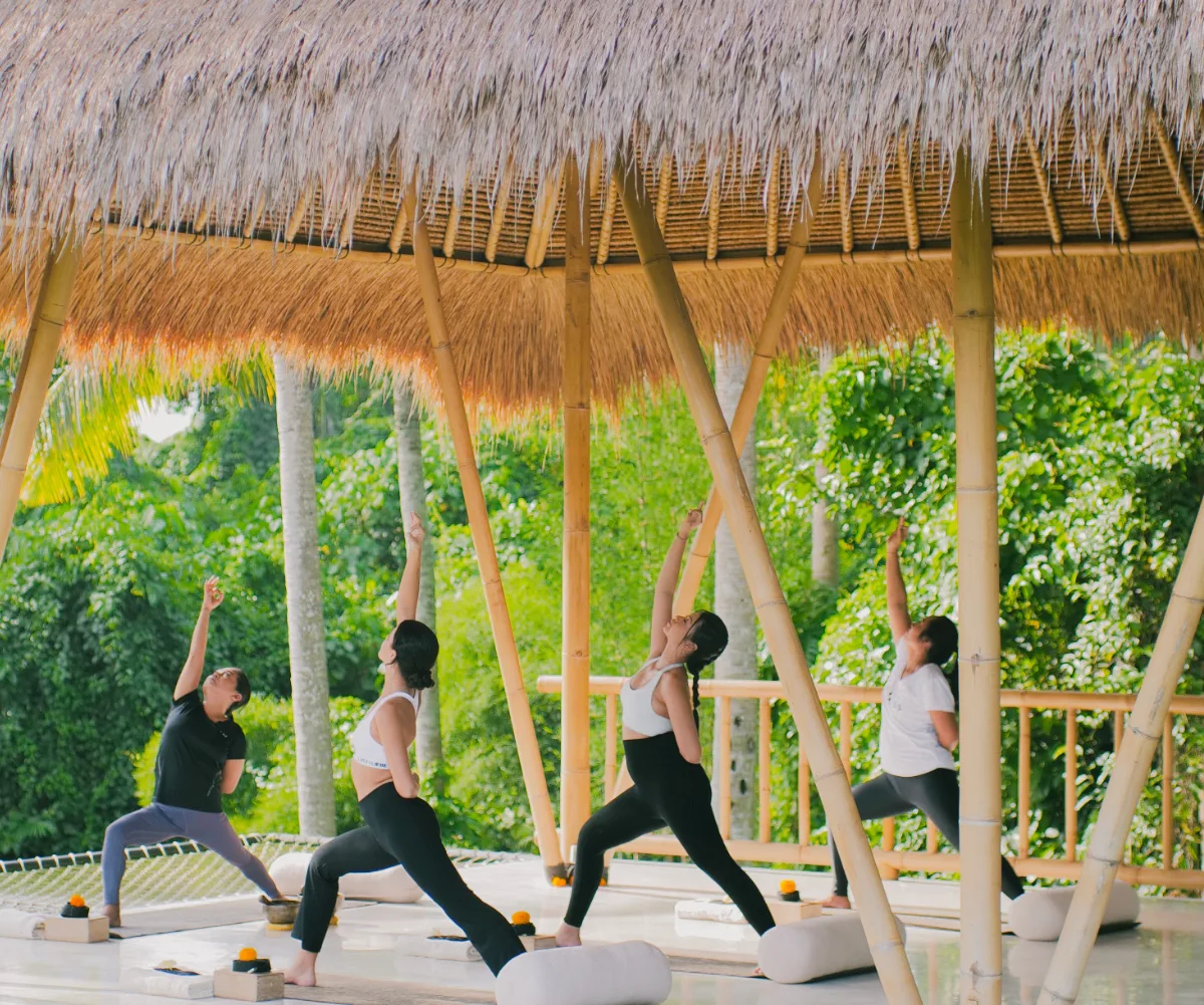 Yoga class goddess retreats