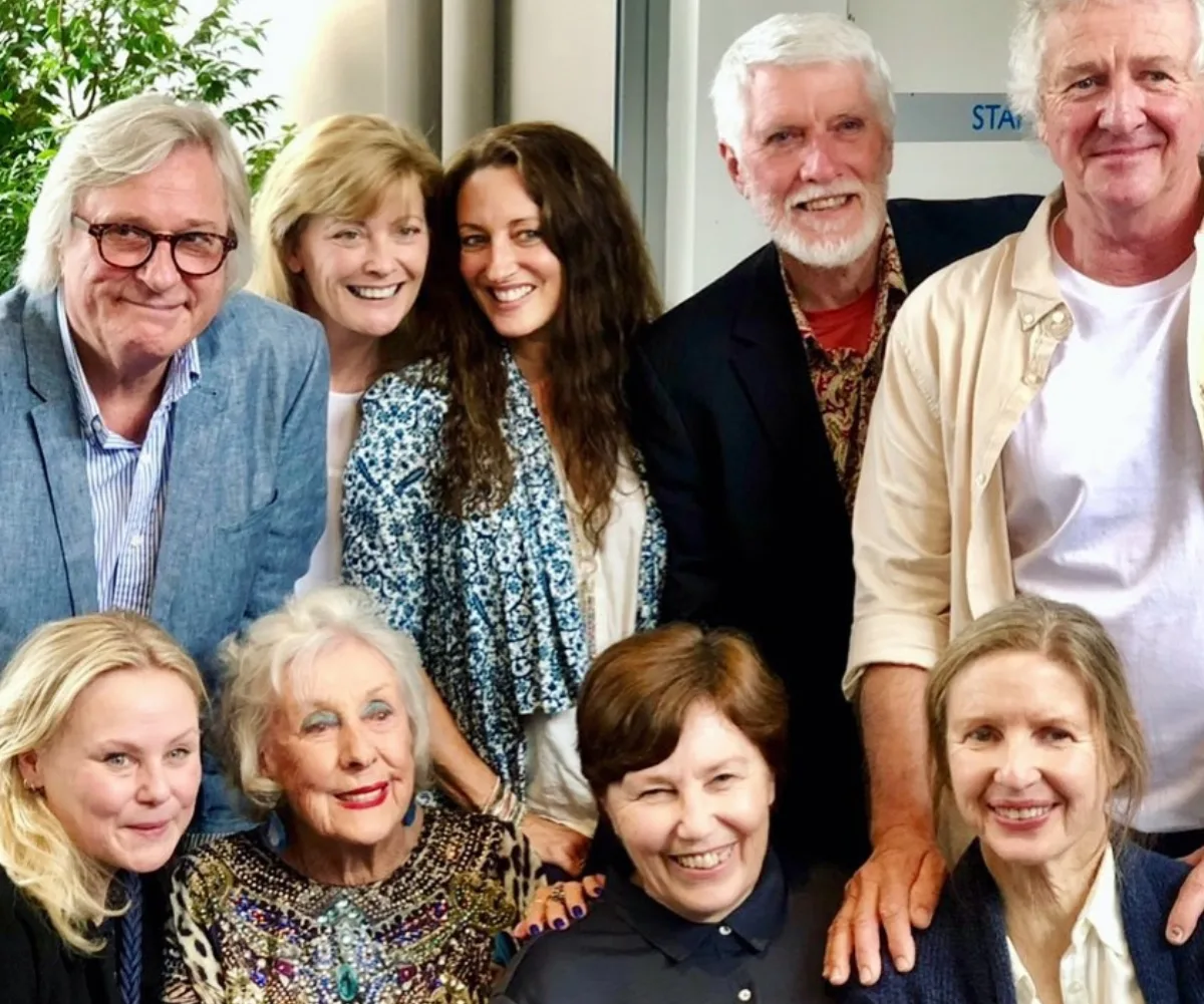 The gang back together! Anne Tenney and Shane Withington recently revealed they fell in love on set. (Image: Phillip Castleton)