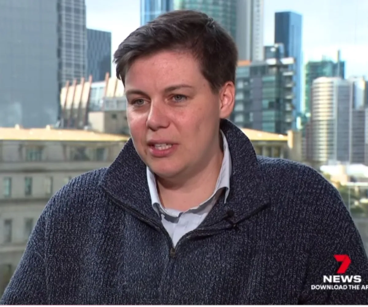 Former inmate Ashleigh lost 30kg while in isolation, she reveals what Erin Patterson's life is like now. (Credit: Seven Network)