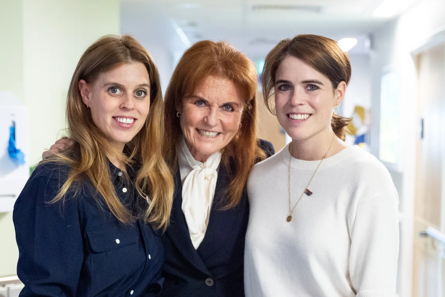 Beatrice and Eugenie, Sarah Ferguson