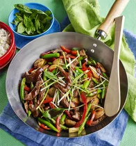 Beef with black bean sauce