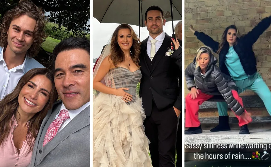 Behind The Scenes Of Cash & Eden's Home and Away Wedding