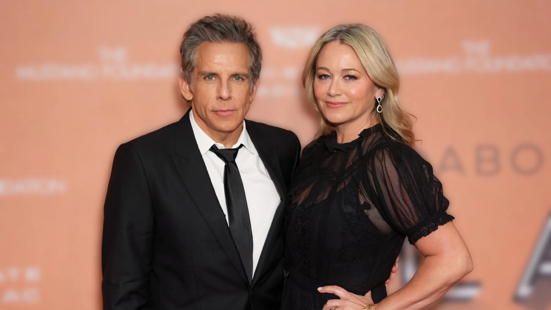 Ben Stiller and Christine Taylor