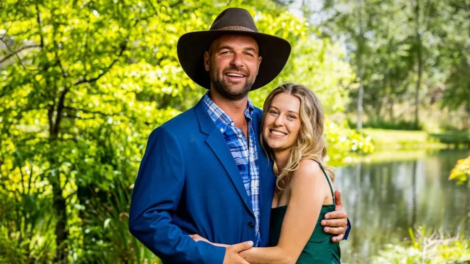 Brad Jones and Clare Hockings