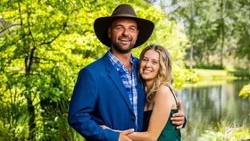 Brad Jones and Clare Hockings