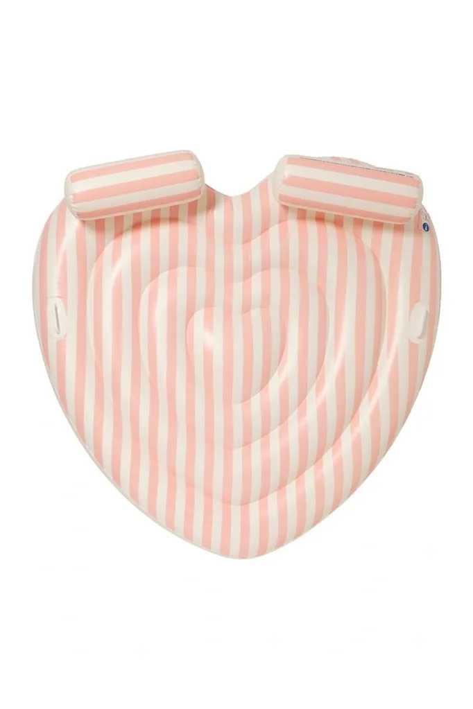 Sunnylife
Twin Heart Lie-On Stole My Heart Pink Stripe