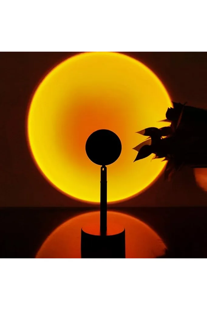 Sunset Lamp Projection