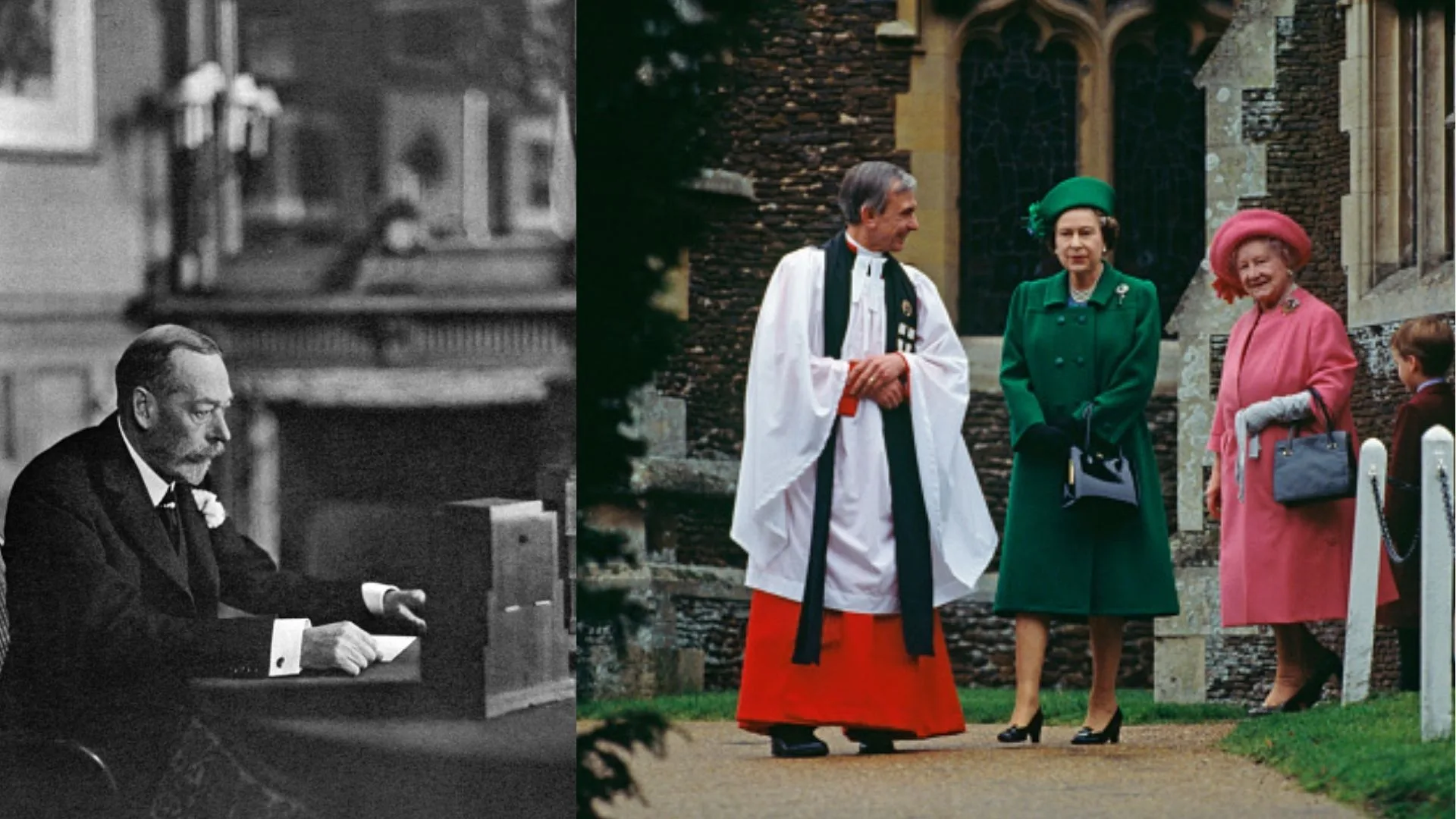 Bad spirits: It's believed the late Queen and the Queen mother held an exorcism at Sandringham House in the room where King George died after staff complained about spooky goings-on. (Image: Getty)