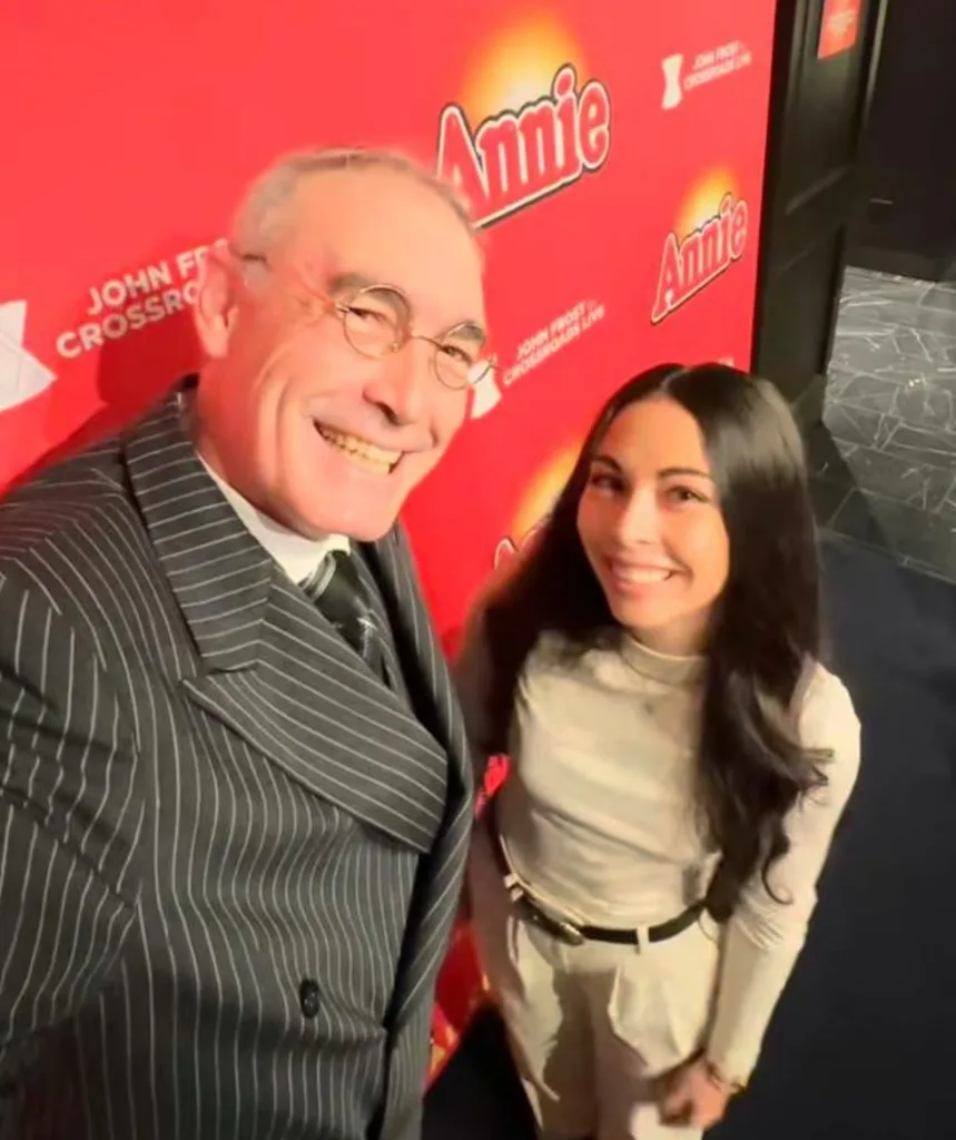 The Wiggles star Greg Page poses with his daughter Madii on the red carpet.