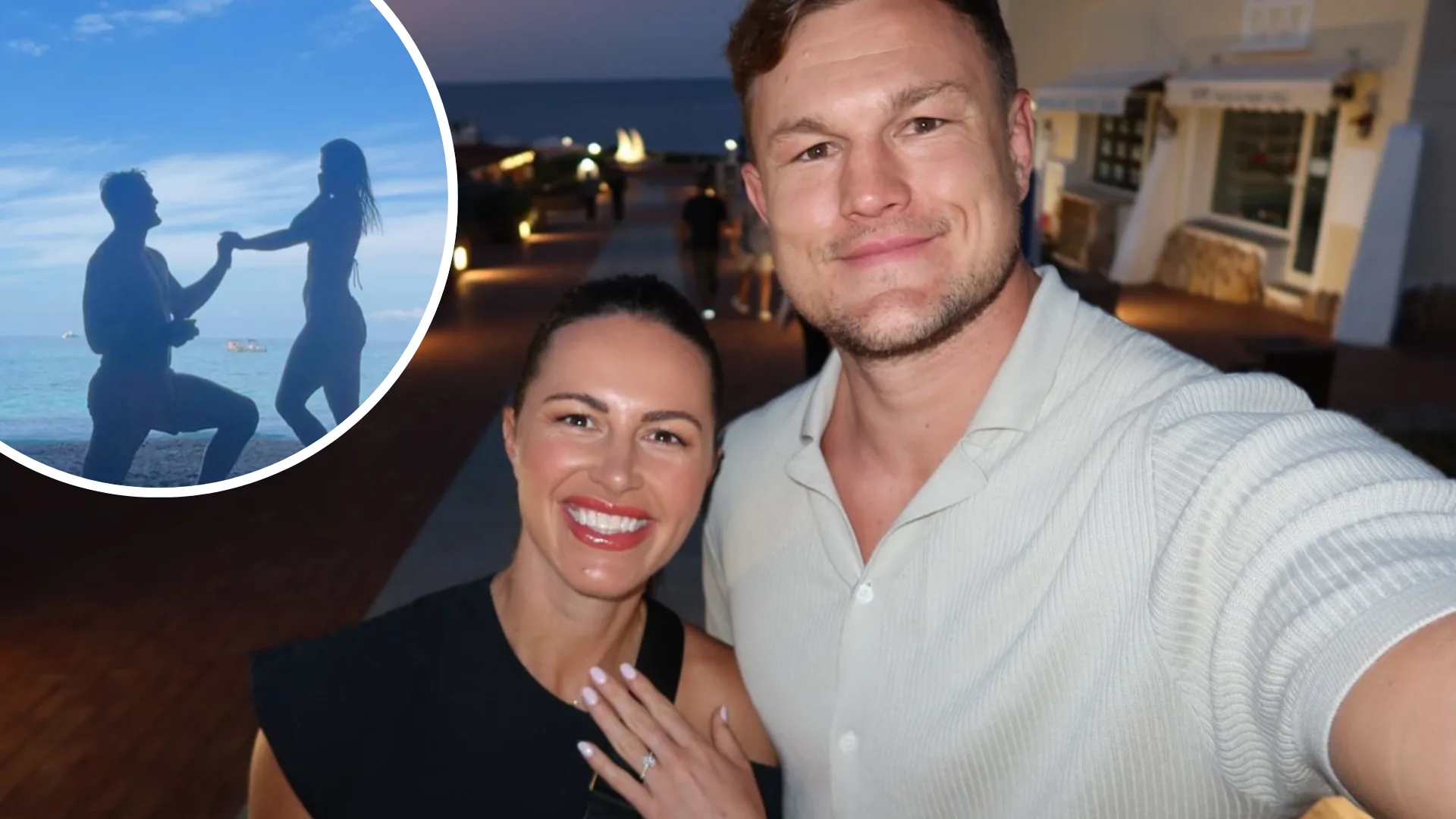 Danika and Liam engagement