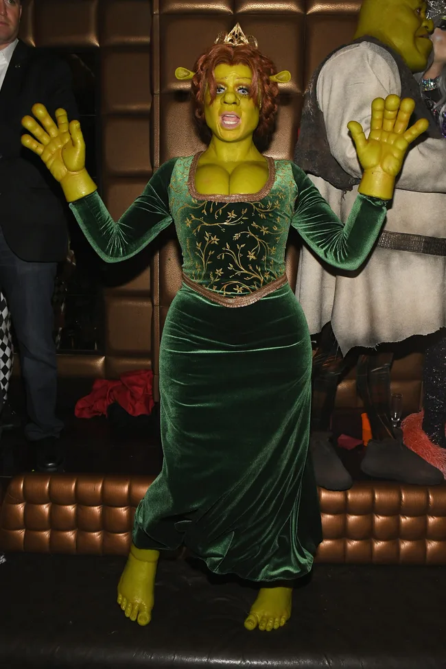 Model/TV Personality Heidi Klum attends Heidi Klum's 19th Annual Halloween Party Sponsored by SVEDKA Vodka and Party City at Lavo NYC on October 31, 2018 in New York City.