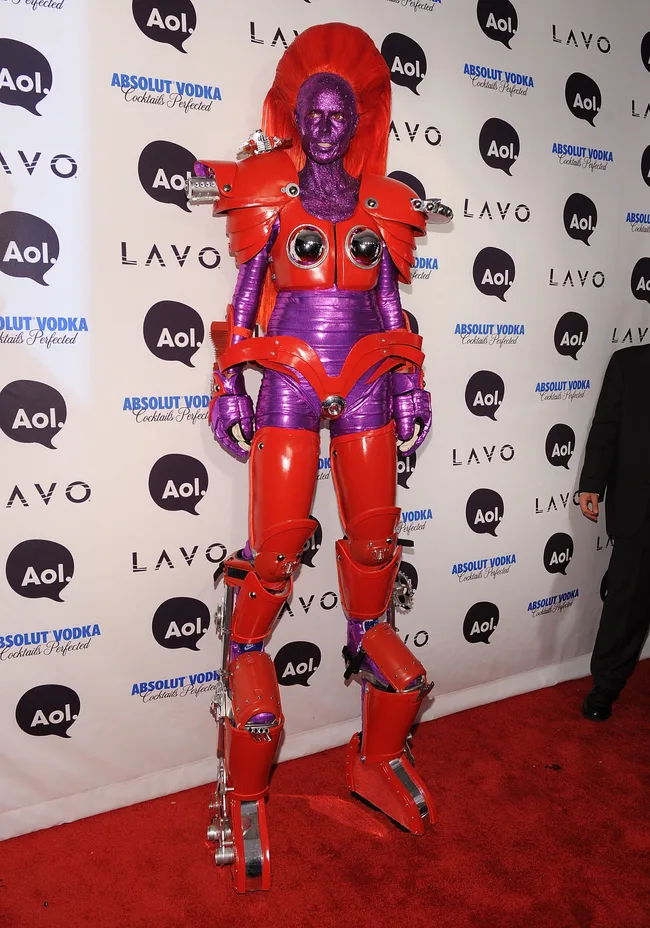 Heidi Klum attends Heidi Klum's 2010 Halloween Party at Lavo on October 31, 2010 in New York City.