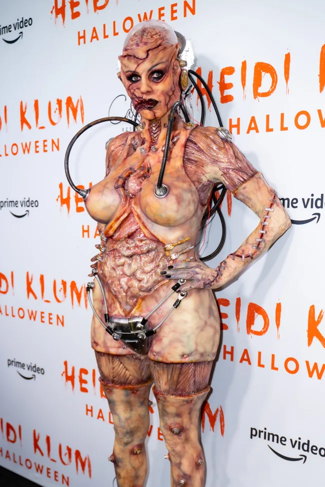 Heidi Klum attends Heidi Klum's 20th Annual Halloween Party at Cath&eacute;drale on October 31, 2019 in New York City.