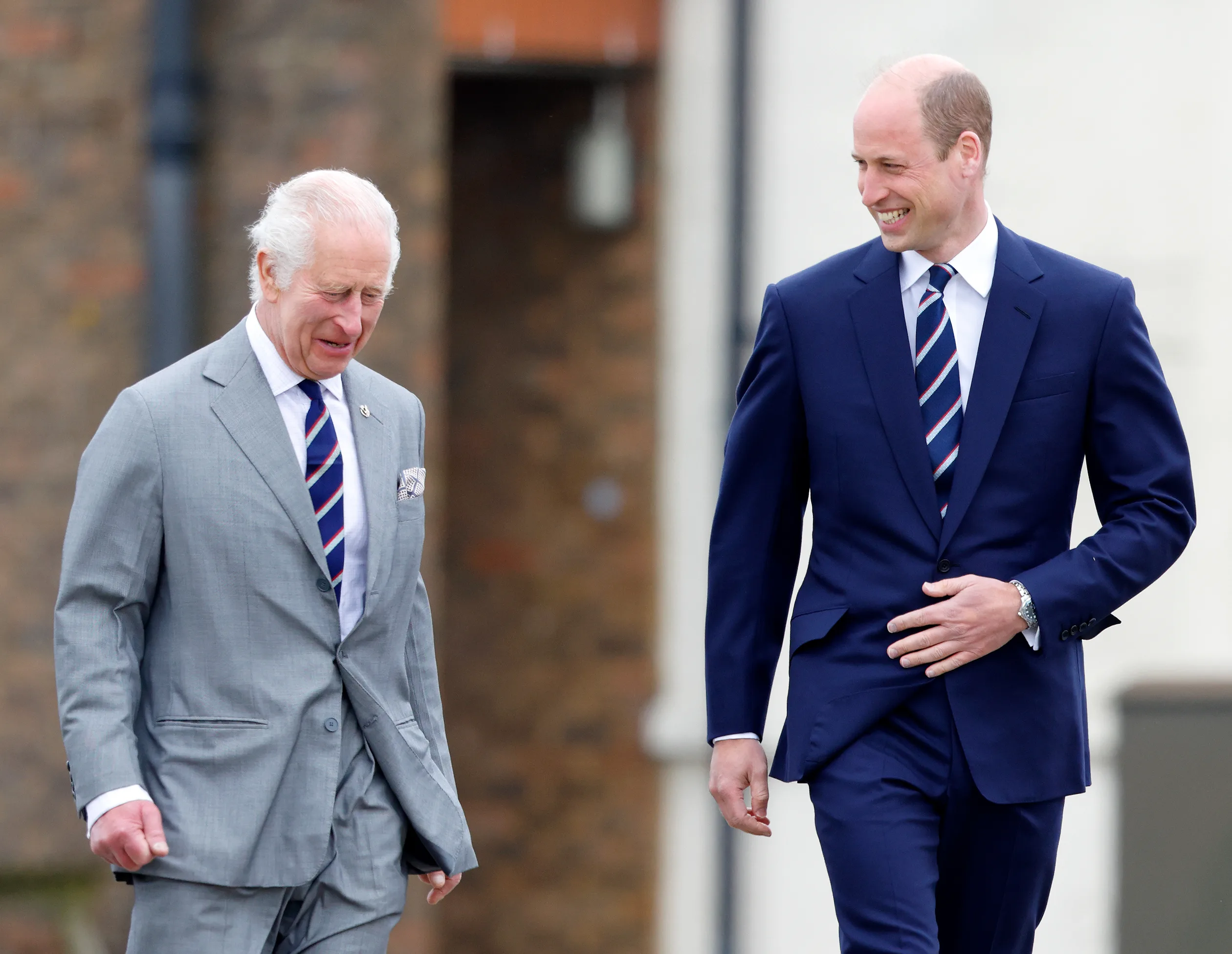 King Charles III and Prince William, Prince of Wales 
