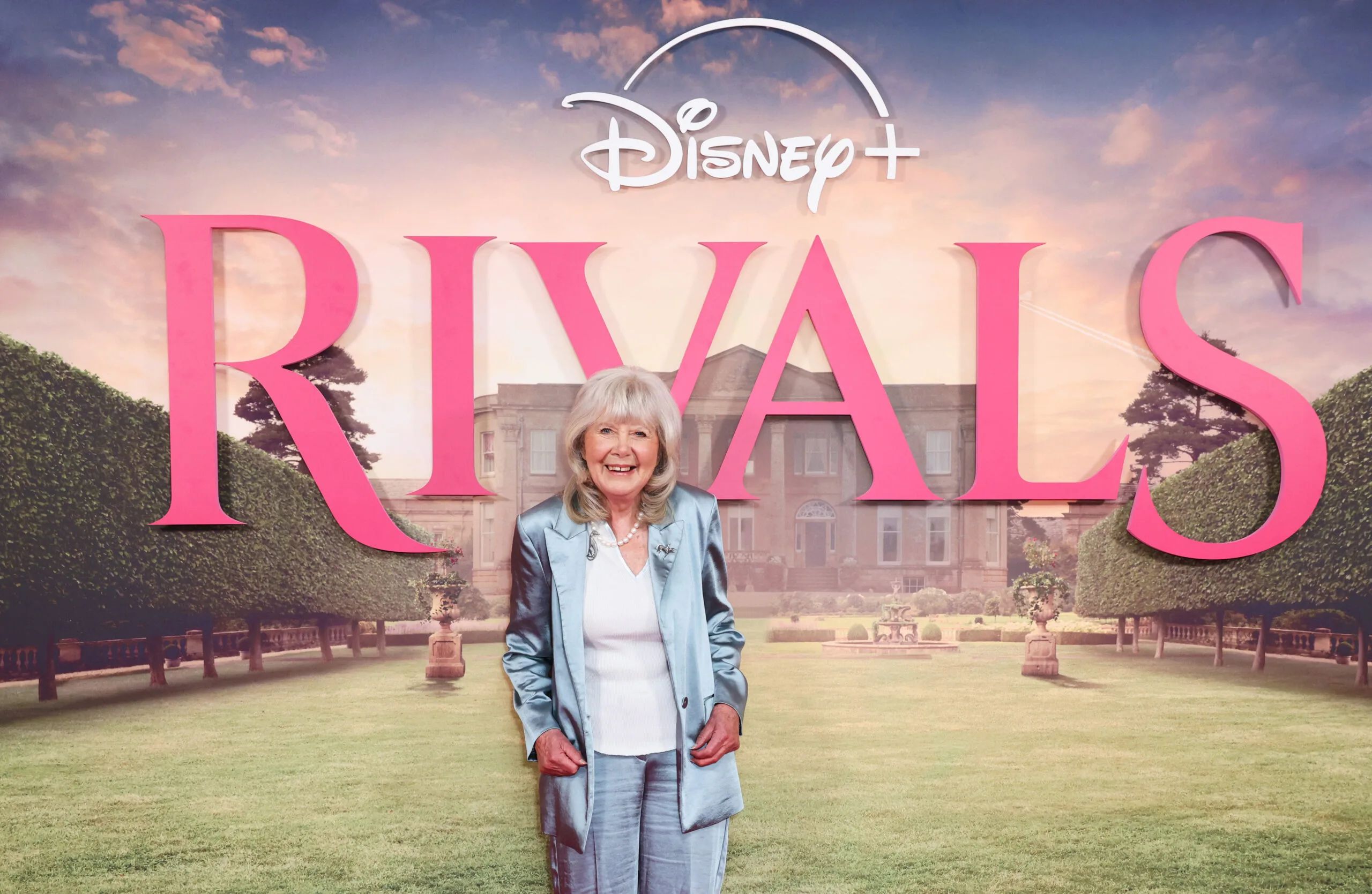 Dame Jilly Cooper attends a special UK screening of "Rivals" at The Ham Yard Hotel on September 17, 2024 in London, England.