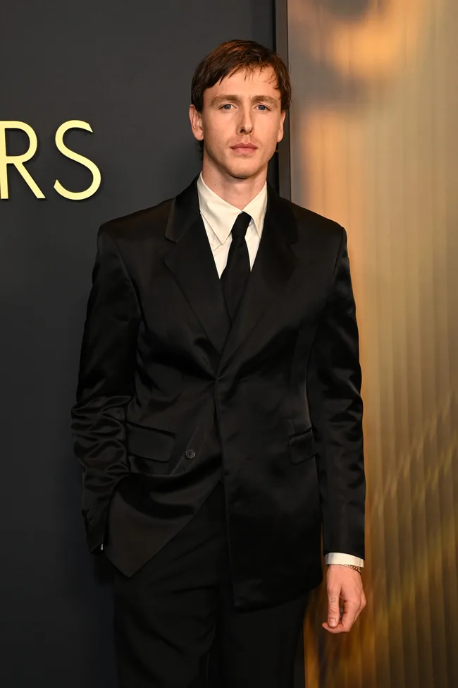 Harris Dickinson attends the 2024 Governors Awards at Dolby Theatre on November 17, 2024 in Hollywood, California.