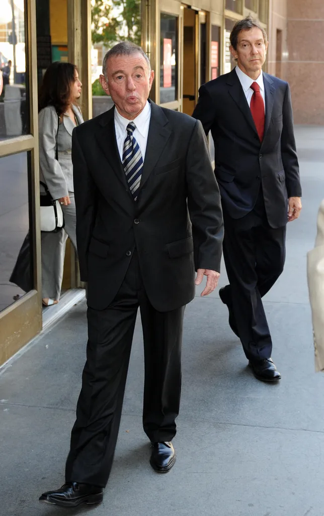 Attorneys John Branca (L) and Howard Weitzman (R) leave the Superior Court in Los Angeles on July 6, 2009 after they were appointed co-administrators of Michael Jackson's estate. A judge removed Michael Jackson's mother as administrator of his estate, a day before a gala memorial service to which more than one million people sought tickets. Lawyers for Jackson's 79-year-old mother Katherine clashed with two of the King of Pop's business associates for control of his estate which includes the Neverland Ranch and rights to Beatles songs. But in line with Jackson's will, which emerged last week, Judge Mitchell Beckloff handed the estate over to Branca and music executive John McClain.